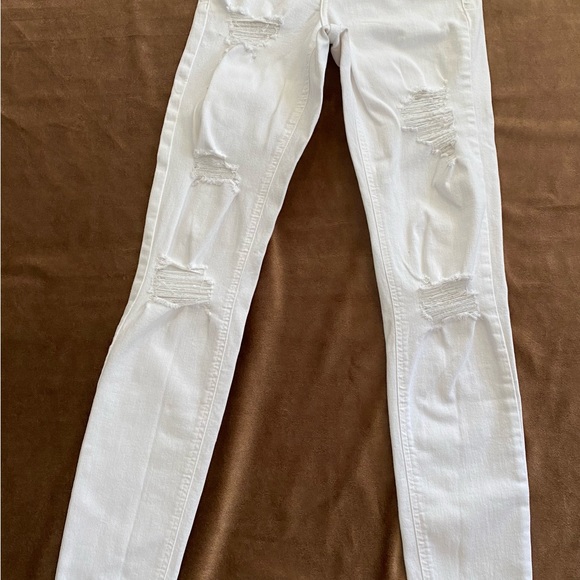 Women jean, white, size AW 26 L34 - Picture 2 of 7